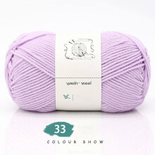 Comfortabel en warm garen, milieuvriendelijk garen, zacht breigaren voor handwerk, zacht en comfortabel garen, paars, 7,87 x 3,93 inch (1 stuk)