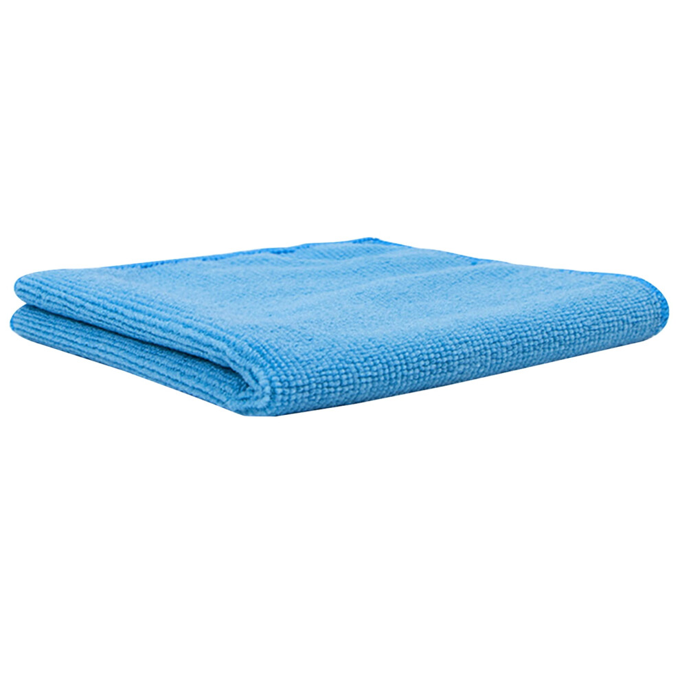 Microfiber Cleaning Cloth 11.8"X11.8", Absorbent Dusting & Washing Rag For Car, House, Kitchen, Window Â Blue 9353595496194