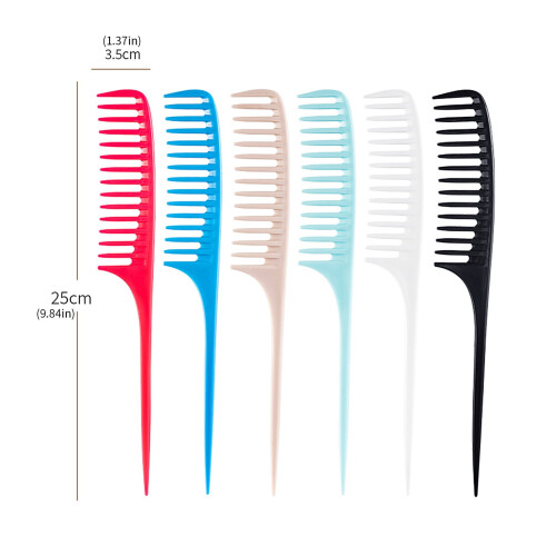Pente para separar o cabelo com dentes largos e ponta fina (1 unidade) 2