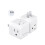 YANTONG 2-3 prong splitter 2 pack, 3-way extender with 1