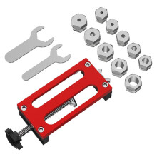 Universal Aluminum Profile Drilling Jig with Drill Sleeve Drill Punching L