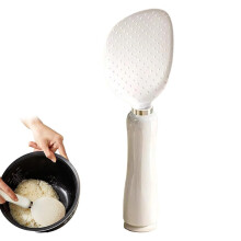 Padal Spúnóg Ríse ina Sheasamh, Spatula Scooper Spúnóg Ríse Neamhghreamaitheach ina Sheasamh, Earraí Cócaireachta atá Frithsheasmhach in