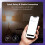 Kit com 4 lâmpadas inteligentes RGBW, dimerizáveis, com Wi-Fi e Bluetooth. 5