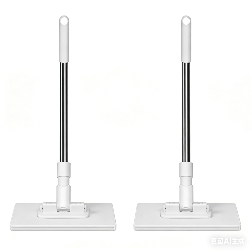 Μίνι Lazy Mop, Σφουγγαρίστρα για Πετσέτες, Λευκή, Μικρή Σφουγγαρίστρα Μπάνιου,