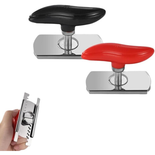 Abrefrascos ajustable con agarre ergonómico