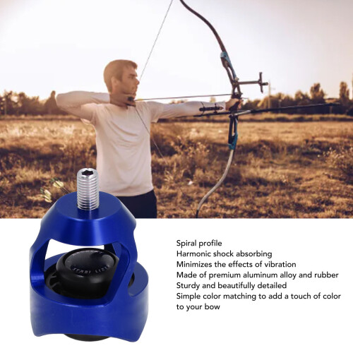 Palla blu ammortizzatrice per arco compound 2
