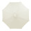 Sonnenschirmdach (nur Schirm) – 3 m, 6-Streben, Polyester 1