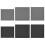 Fridge Silicone Mat with Raised Edge,Under Refrigerator Mat,Protect Carpet 60*50cm Black 7