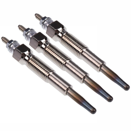 3xGlow Plug 2401-8201-00 2401820100 for Hinomoto Compact Tractor E16 E18 E23 E25