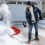 Robuuste sneeuwschep voor buiten met extra handgreep 6