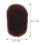 Base de cheveux gothique en nylon marron (2 pièces) 2