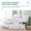 Hvitt puteinnlegg til seng, sofa, bil, 4 stk. 7