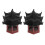 Mini pavillon décoratif micro paysager marron PP2 pièces 8