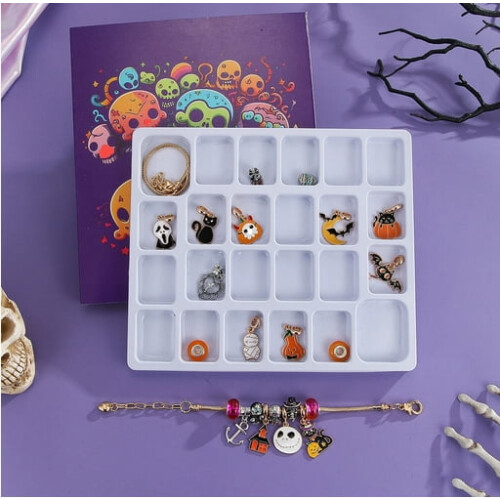Ημερολόγιο Advent Κοσμημάτων Halloween 24 Τεμαχίων 1