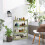 Kitchen Shelf Rack 4-Tier Standing Storage Unit 6