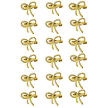 Schmetterling Servietten Ringe Set mit 12, Gold Servietten Ringe Halter für Hochzeit Weihnachten Familie Gathering Tisch Dekoration.