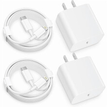 Phone12 13 14 Hurtiglader, 2-pakning 20W PD Type C-lader med 1,8 m USB-C-ladekabel kompatibel med Phone14 13 12 11 Pro Max/Pro/Plus/Xs/XR/X