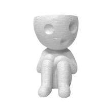 Mummy Vase Gardening Flower Pot Small Plant Stand Air Plant Stand Indoor Plant Pot Abstract Character Vase Ornaments,A