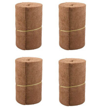 4X Liner Bulk Roll 0.5Mx1M Flowerpot Mat Coconut Carpet for Wall Hanging Baskets Garden Supplies