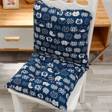 Cojín para mecedora de exterior/interior para patio, jardín, oficina o silla de comedor. Juego de almohadillas capitoné de una sola pieza
