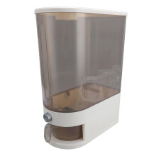 Rijstdispenser van voedselveilig PP, 10 kg, 25,5 40 cm