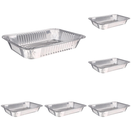 Formas de alumínio para assadeiras de 3700ml (pacote com 10)