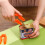 2 Pcs Bottle Opener Multi Function Can Openers for Seniors and Weak Hands Effort-Saving Plastic Bottle Gripper Orange 2