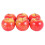 Decorative Artificial  Plastic Fruits Imitation Home Decor 18Pcs Red 4