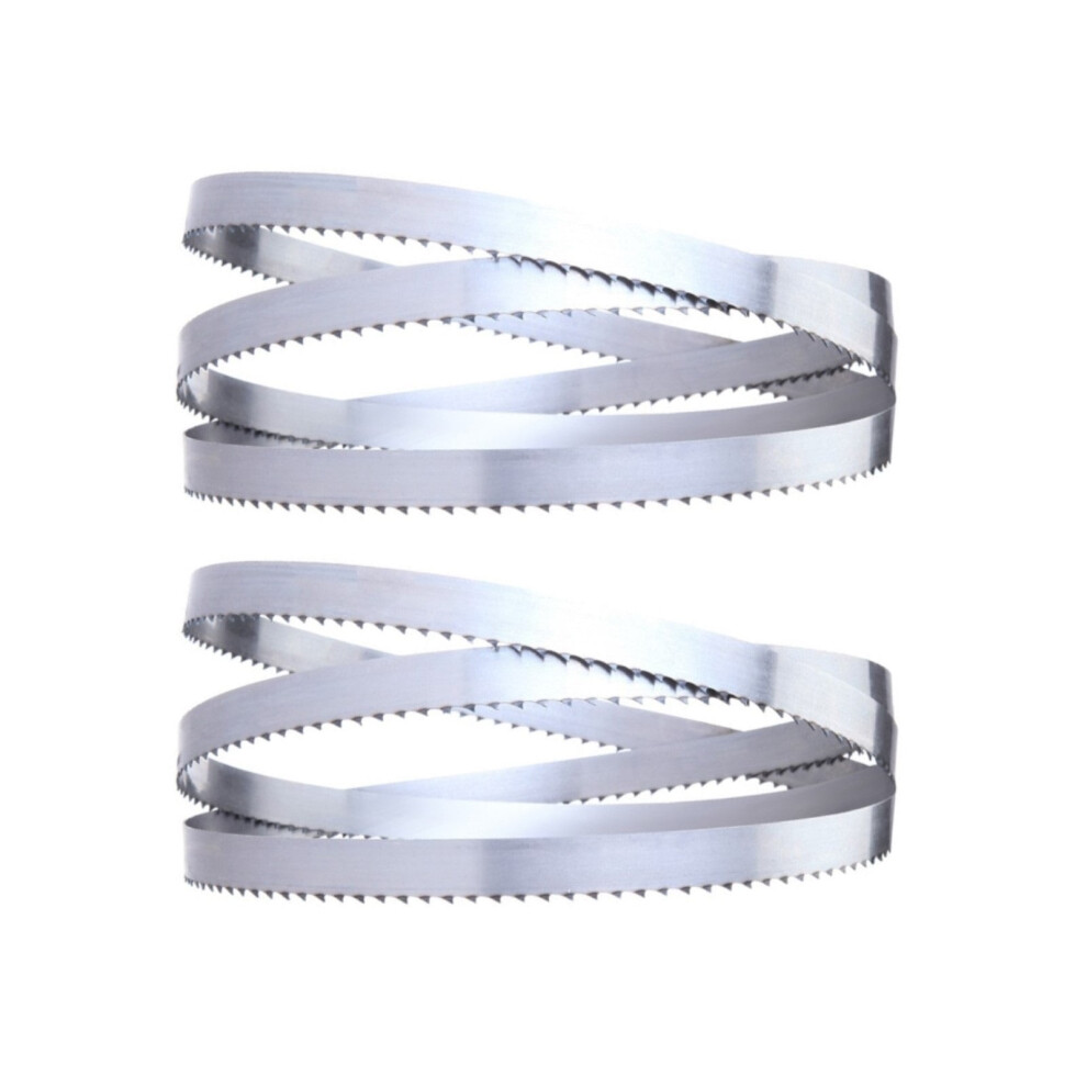2Pcs Bone Saw Blades 1200Mm/1650Mm/2040Mm For Choice Bandsaw Blades For Frozen Meat Bones Fish Pork Cutting 9558633957372