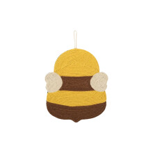 Wall-Mounted Sisal Cat Scratcher with Sound Balls