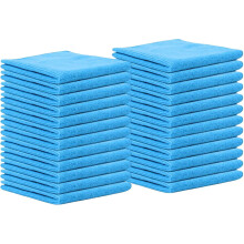 Panni in microfibra per la pulizia di cucina e casa, panni per auto. (300 g/m²) (Confezione da 50, gialli)
