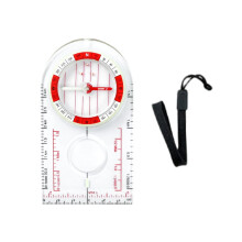 Multifunctional Compasses Navigation Compasses Map Ruler Magnifier Exploring Hiking Map Reading Orienteering Compasses