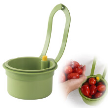 Panier de vidange pour évier avec fonction de vidange et étagère de rangement – Compatible avec les robinets standards