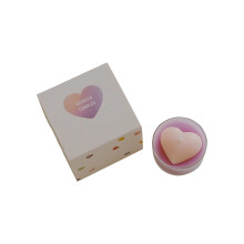 Vela aromática con forma de corazón y aroma floral (1 unidad)