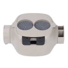 Mini kahvirasia ABS-muovista harmaa, 1 kpl