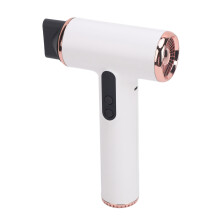 Cordless Hair Dryer, 3 Speeds, 3 Temp, 15600mAh USB Rechargeable, Portable Small Blow Dryer with Digital Screen