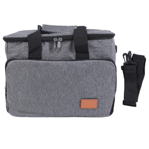 Bolsa térmica aislante gris, de gran capacidad 1