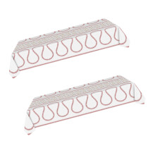 2er-Pack Party-Tischdecken im Baseball-Stil, benutzerfreundlich,