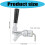 Nonslip Beer Faucet Handle Brasses Finish Secure Control Reduces 3