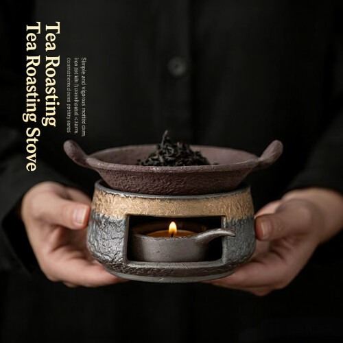 Ceramic Multipurpose Teas Stove Warmer Scented Melter And-SETB 1