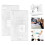 Metal Sewing Machine Stitching Plate For 6200 Sewing-Two Pieces 2