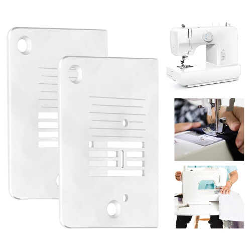 Metal Sewing Machine Stitching Plate For 6200 Sewing-Two Pieces 1