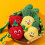 Obst-Thema, interaktives Plüsch-Hundespielzeug,-Ananas 6