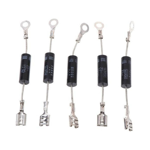 5Pcs/Set Single Diode High Voltage Diode Rectifier Microwave Electronic Parts