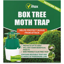 Vitax Box Tree Moth Trap - Pheromone Lure for Buxus Protection 12 Week Kit
