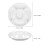 Plateau à légumes compartimenté en plastique KALLORY, blanc, 1 pièce 2