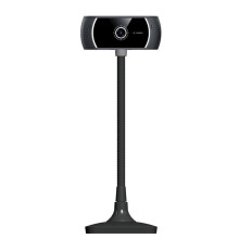 Cámara web USB 720P para streaming, diseño Autoocus, ideal para trabajo remoto.