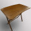 Mesa plegable de madera maciza (marrón) 5
