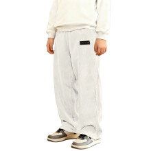 Cordhose für Jungen, elastischer Bund, gerades Bein, 1 Paar