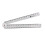High-Visibility Foldable Measuring Ruler - Shatterproof Polyacrylate Design for Technical Drawing & Academic Use 1